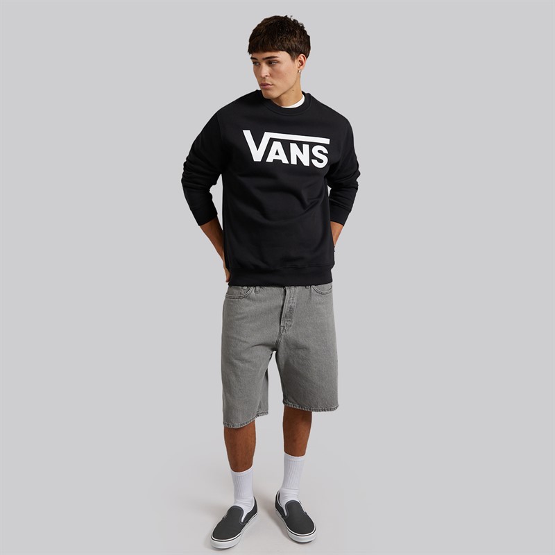 Vans Mens Classic Logo Sweatshirt Black