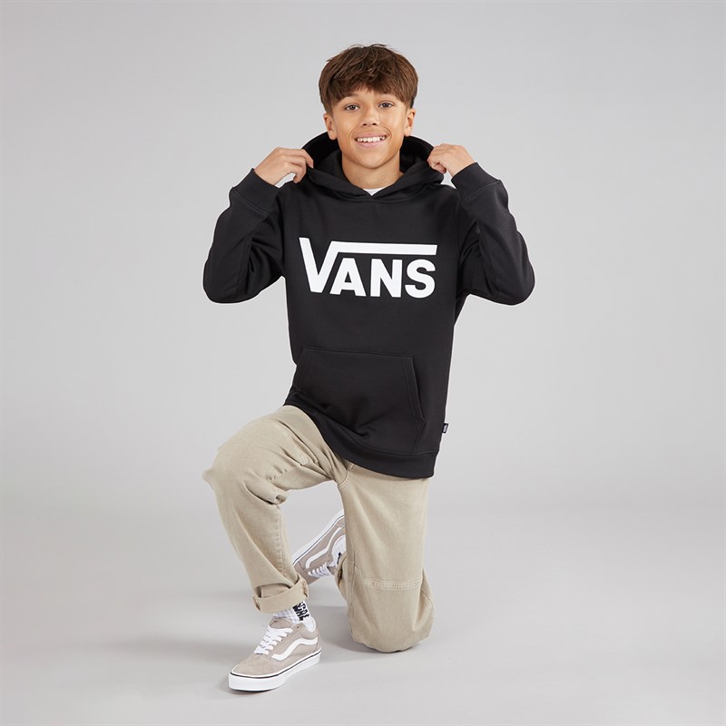 Vans Boys Classic II Logo Hoodie Black