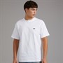 Vans Mens Left Chest Logo Loose T-Shirt White