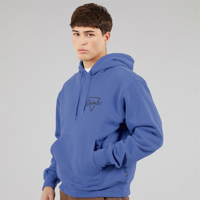 Vans Mens Palm Drive Back Graphic Hoodie True Navy