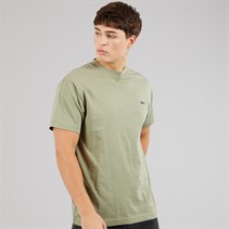 Vans Mens Left Chest Logo T-Shirt Soft Sage