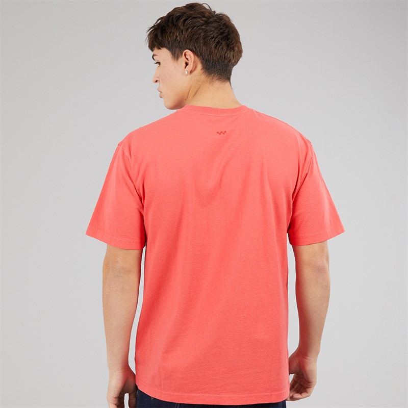Vans Mens Premium Loose Fit T-Shirt Crimson Haze