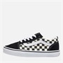 Vans Kids Old Skool Checkerboard Trainers Black/White