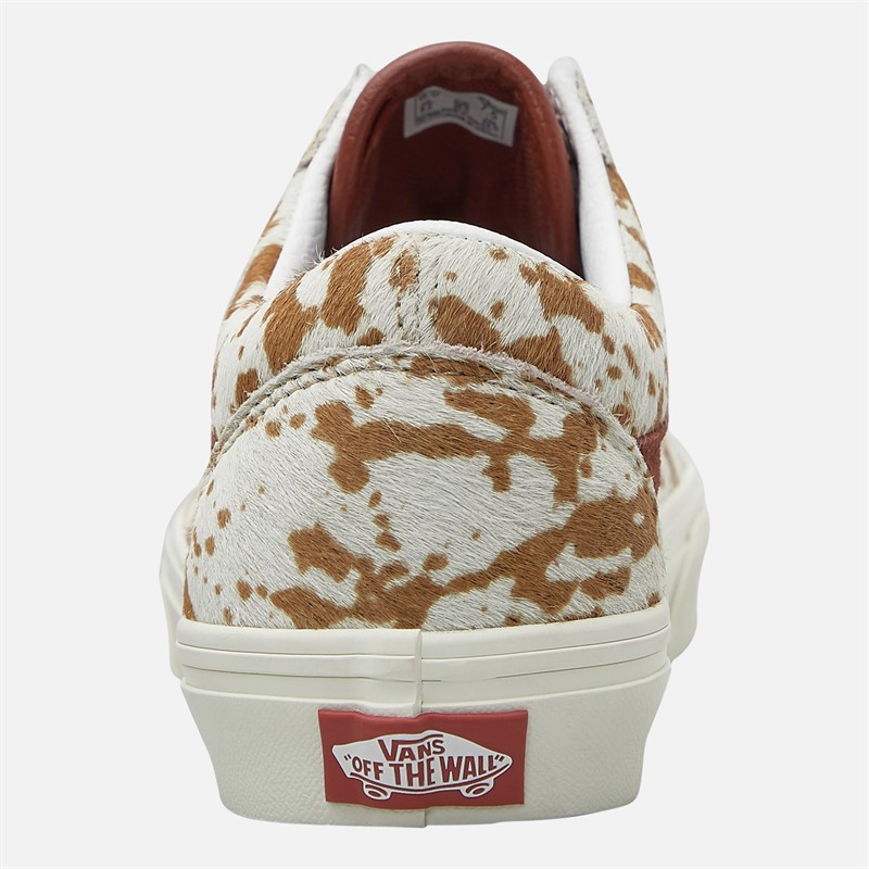 Vans Womens Old Skool Trainers Rust Bronze