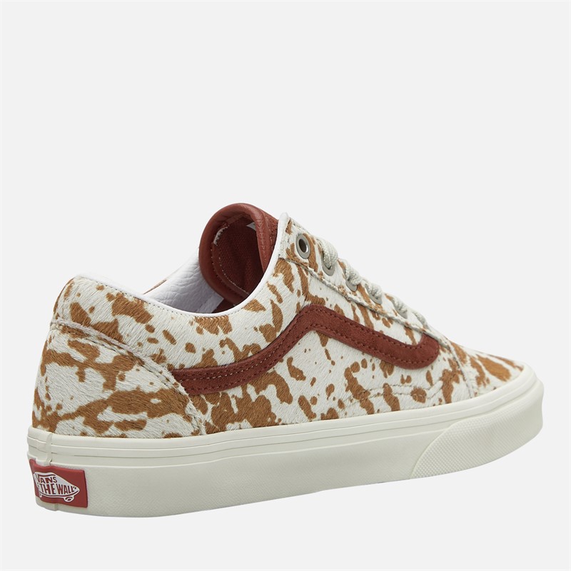 Vans Womens Old Skool Trainers Rust Bronze