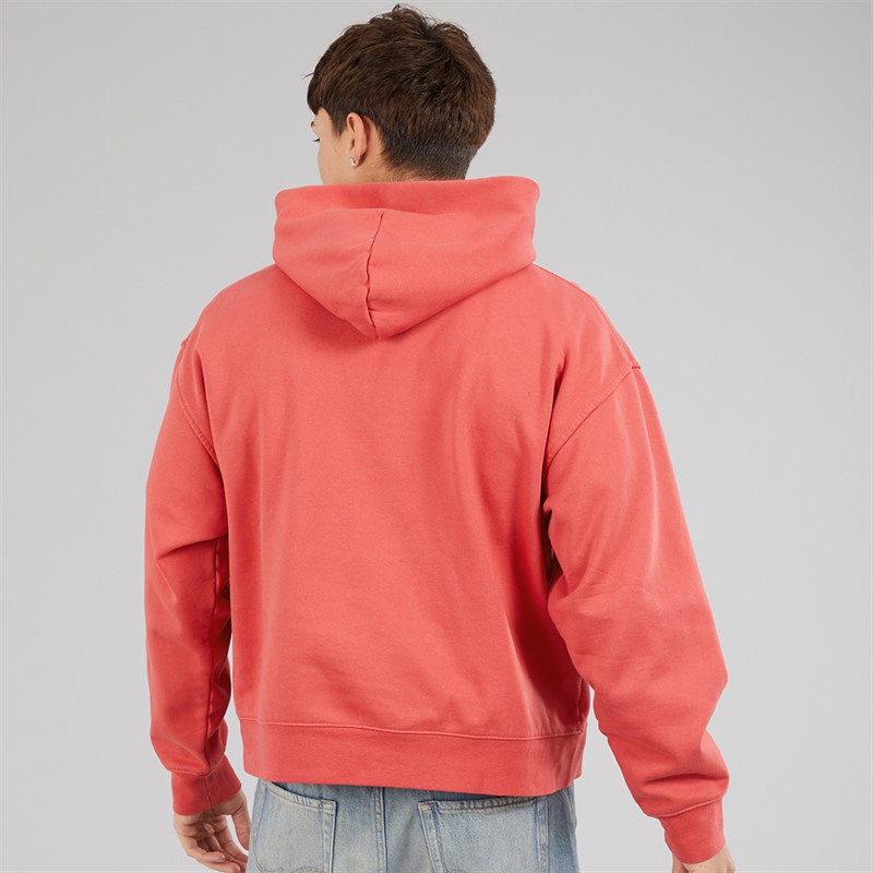 Vans Mens Premium Pullover Hoodie Crimson Haze