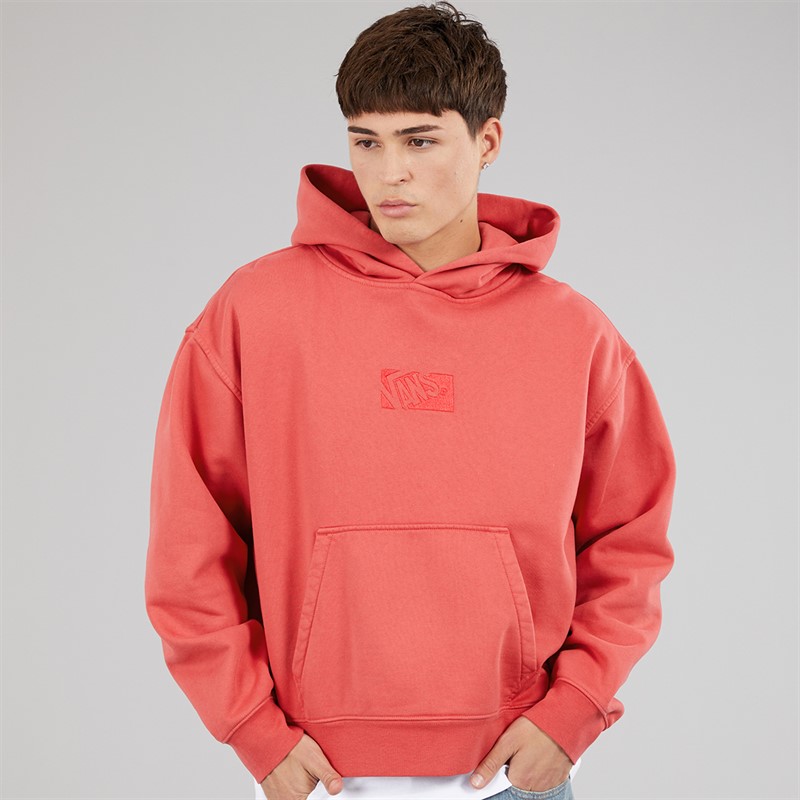 Vans Mens Premium Pullover Hoodie Crimson Haze