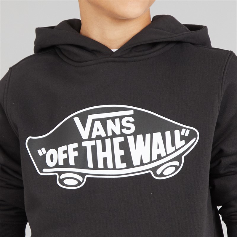 Vans Boys Style 76 Graphic Hoodie Black