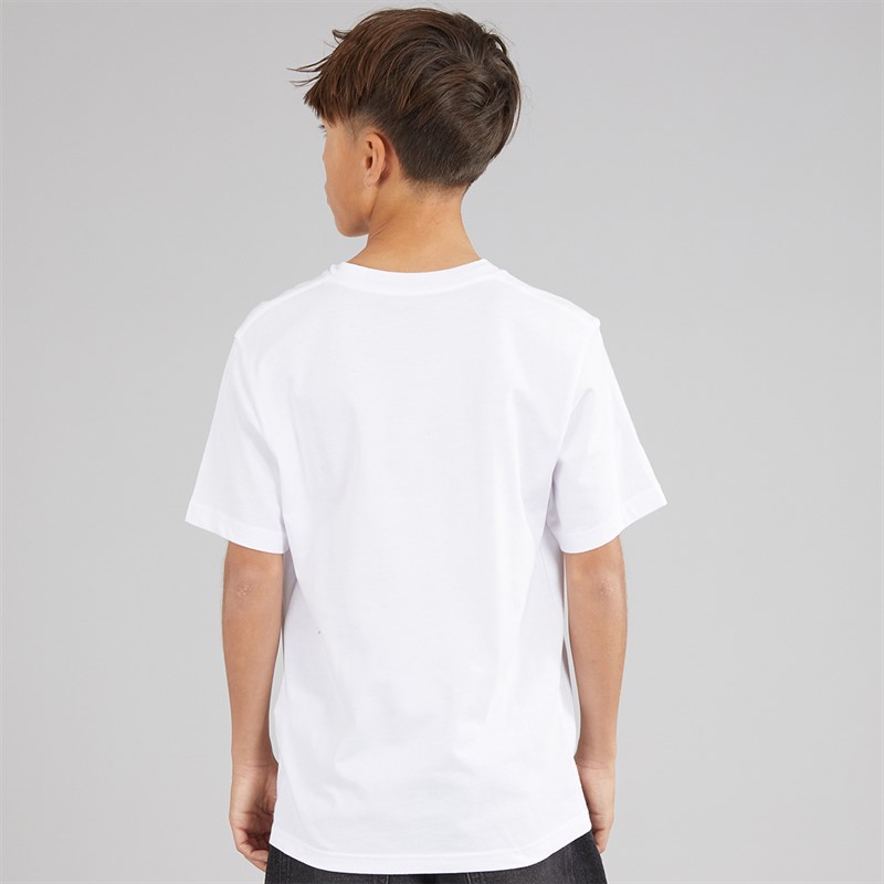 Vans Boys Classic Logo T-Shirt White/Black