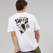 Vans Mens Repear Sam Back Graphic T-Shirt White