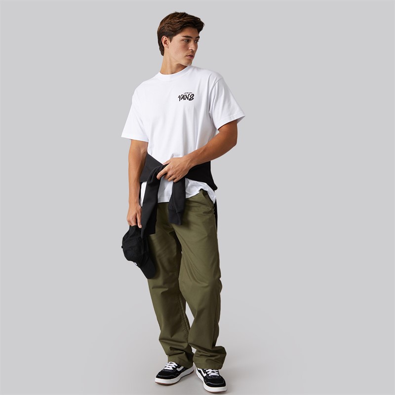 Vans Mens Repear Sam Back Graphic T-Shirt White