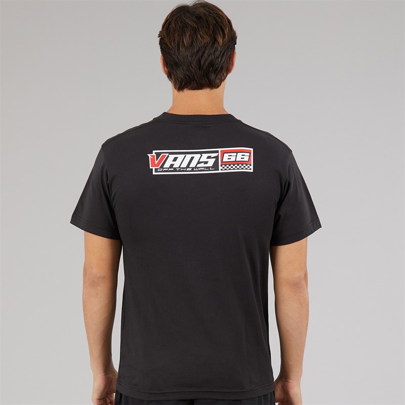 Vans Mens Drift Classic Back Graphic T-Shirt Black