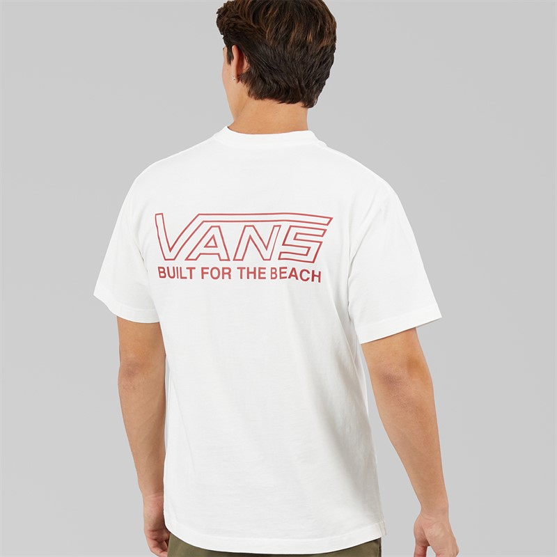 Vans Mens Buckled Back Graphic T-Shirt White