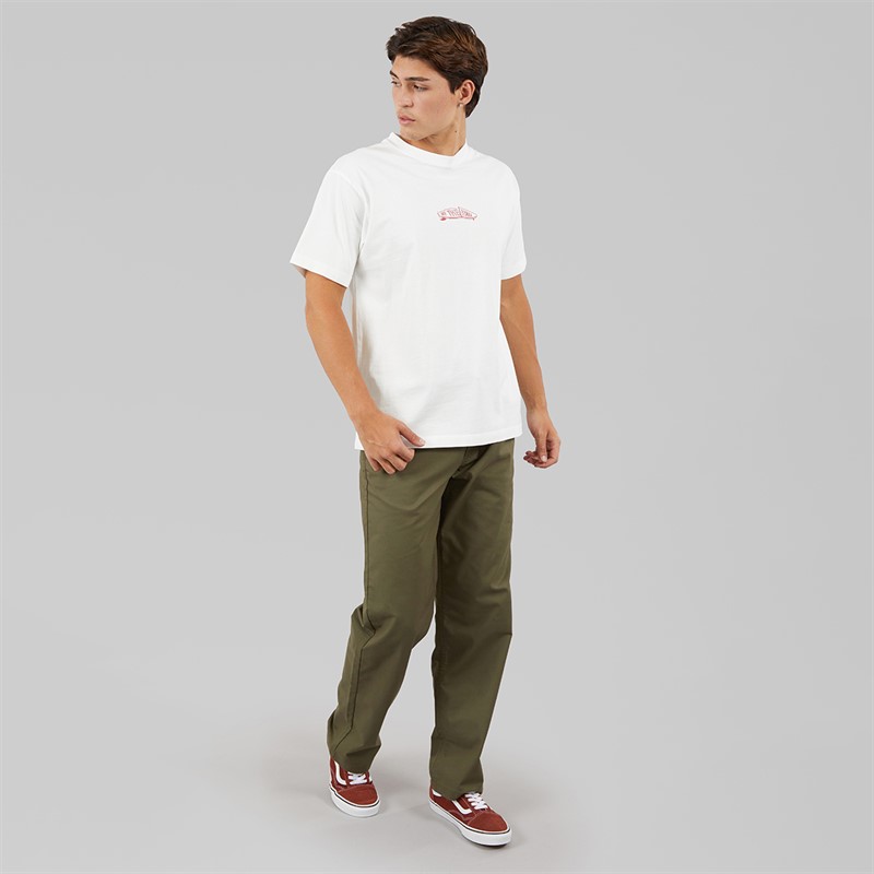 Vans Mens Buckled Back Graphic T-Shirt White
