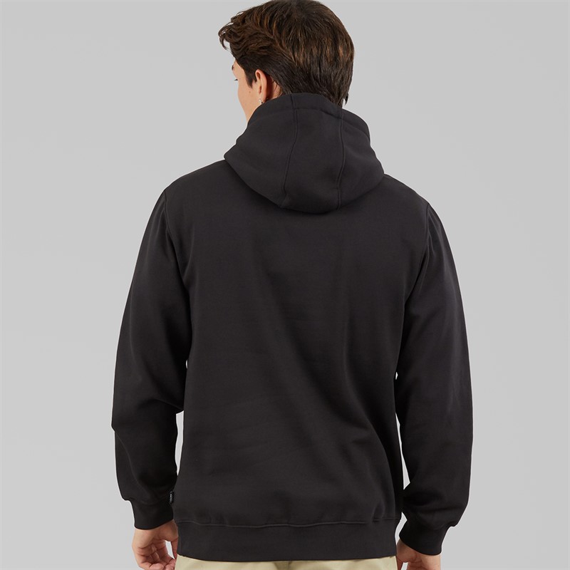 Vans Mens Classic Logo Hoodie Black/White