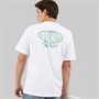 Vans Mens World Tour Back Graphic Loose Fit T-Shirt White