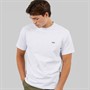 Vans Mens Left Chest Logo T-Shirt Light Grey Heather