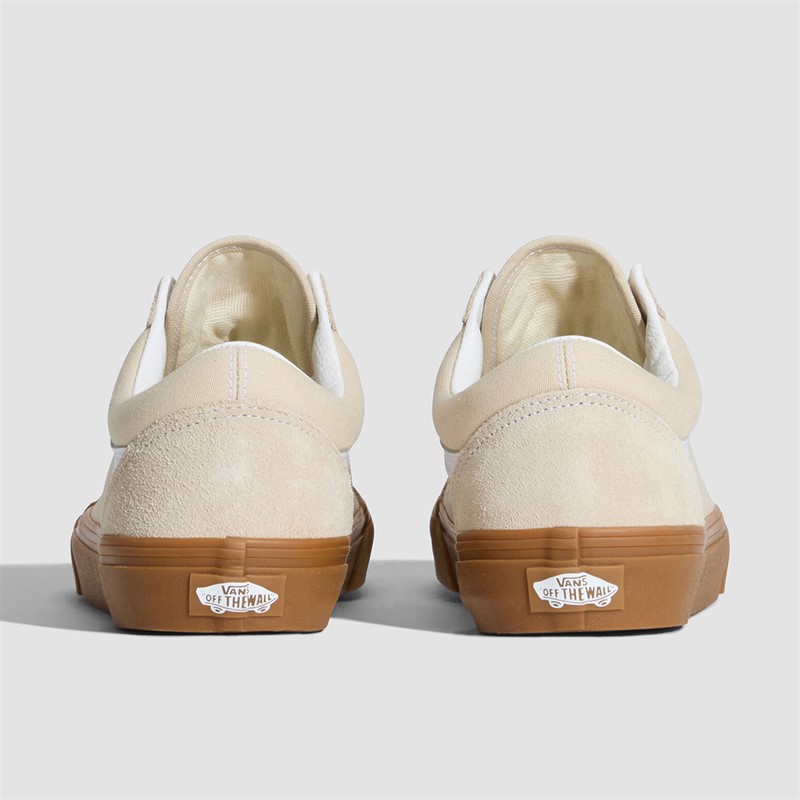 Vans Old Skool Trainers Oatmeal/Gum
