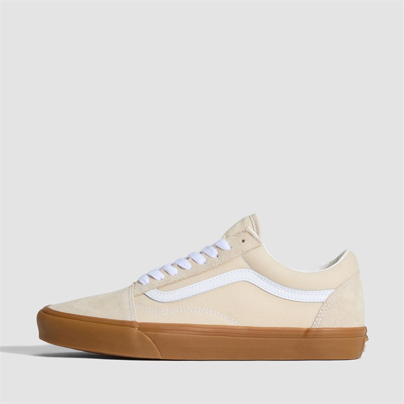 Vans Old Skool Trainers Oatmeal/Gum