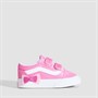Vans Girls Infant Old Skool Bow Trainers Pink Fizz