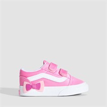 Vans Girls Infant Old Skool Bow Trainers Pink Fizz