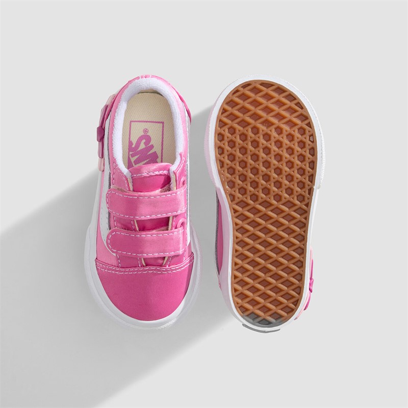 Vans Girls Infant Old Skool Bow Trainers Pink Fizz