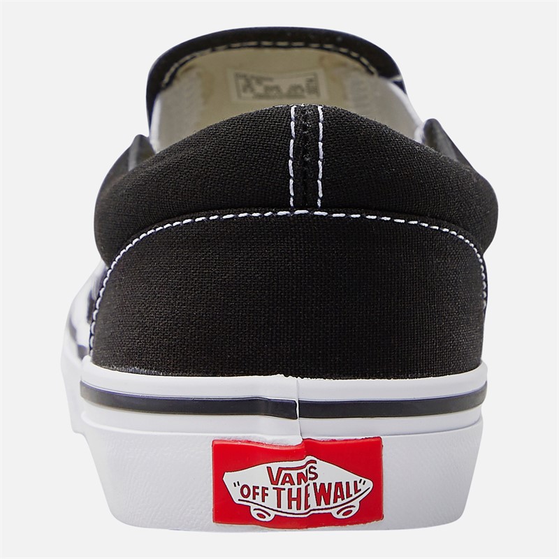 Vans Junior Classic Slip On Trainers Black