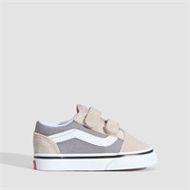 Vans Infant Old Skool Velcro Trainers Frost Gray