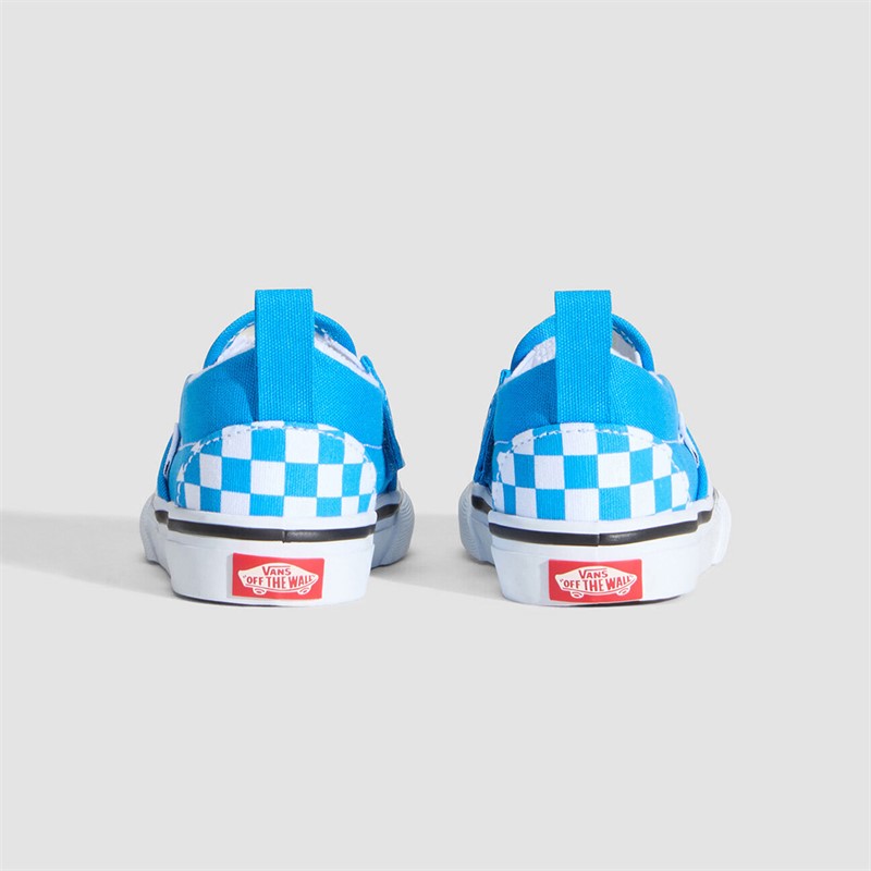 Vans Infant Slip On Trainers Bright Azure