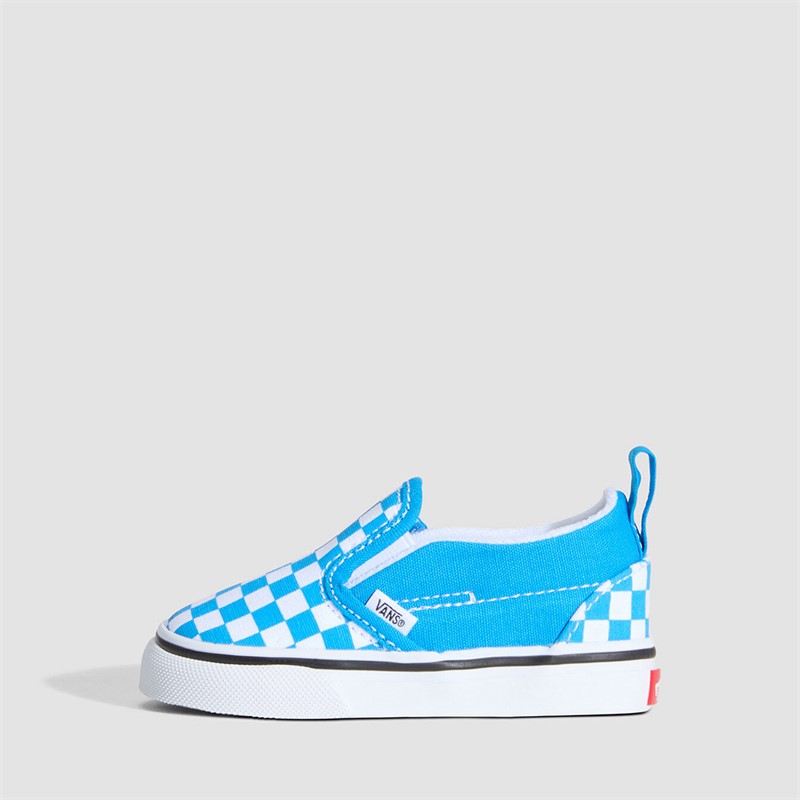 Vans Infant Slip On Trainers Bright Azure