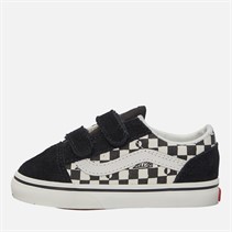 Vans Infant Old Skool Velcro Trainers Black