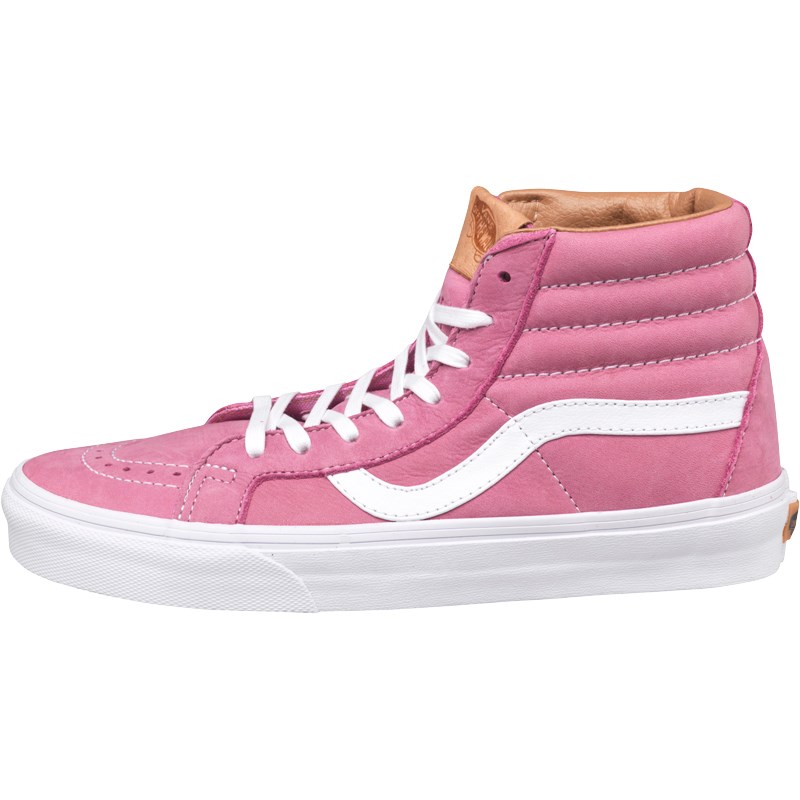 mens pink suede vans