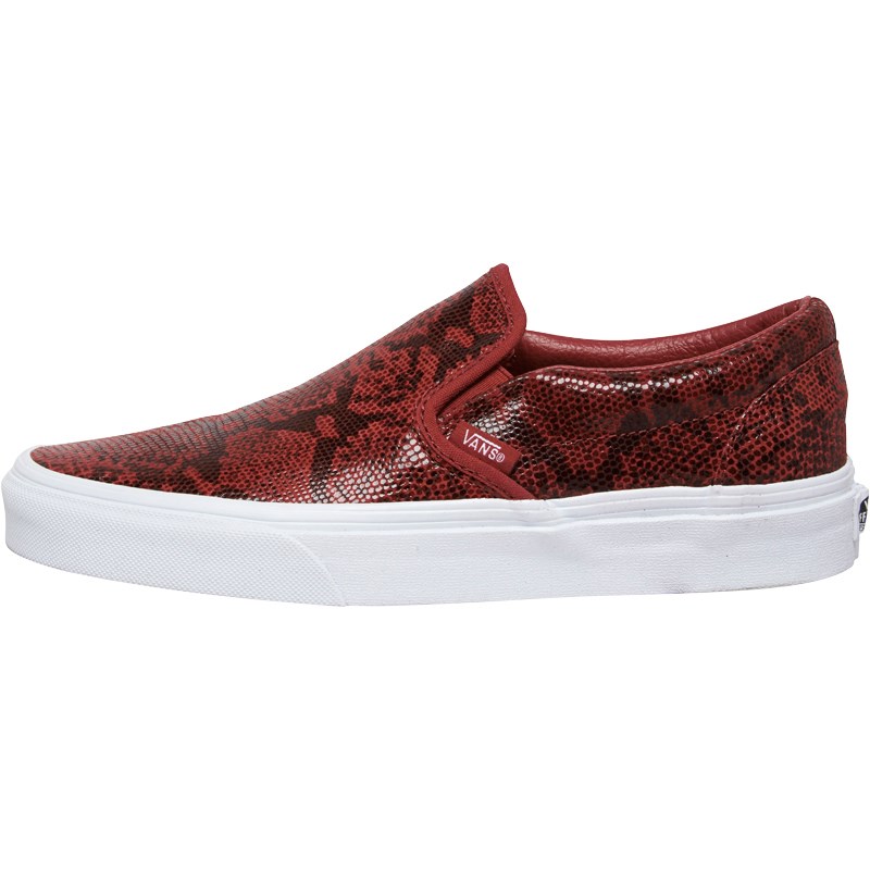 vans classic slip on black pebble snake vans classic slip on black pebble snake