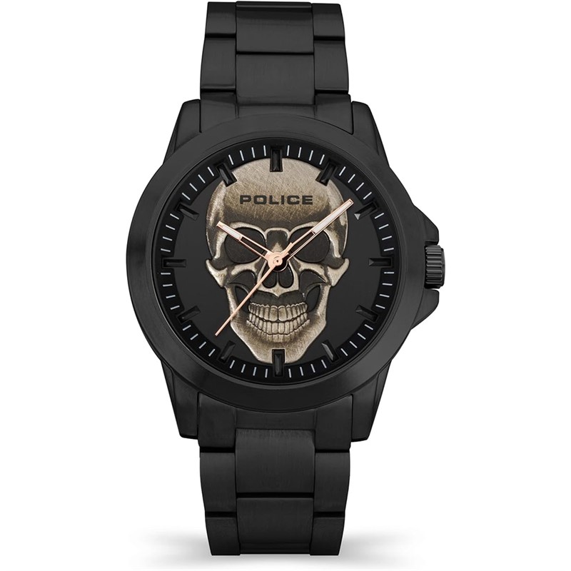 Police Mens Watch Black - Size OS