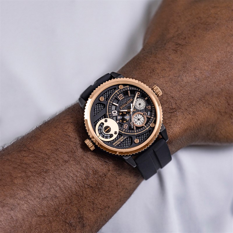 Police Mens Watch Black