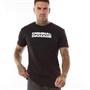 Criminal Damage Mens Mal T-Shirt Black Wash