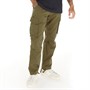 Criminal Damage Mens Army Cargo Pants Khaki
