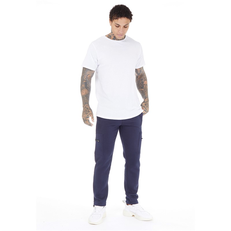 Criminal Damage Mens Dalston Joggers Navy