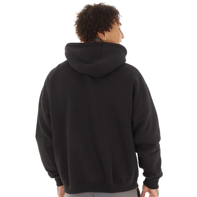 Criminal Damage Mens Dalston Hoodie Black