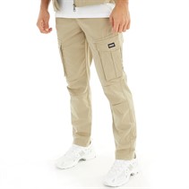 Criminal Damage Mens Trooper Cargo Pants Light Khaki