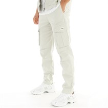 Criminal Damage Mens Trooper Cargo Pants Light Grey