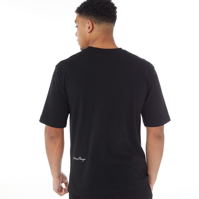 Criminal Damage Mens Eco T-Shirt Black