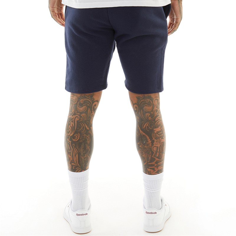 Criminal Damage Mens Eco Fleece Shorts Navy