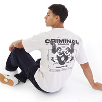 Criminal Damage Mens Cherub Sounds T-Shirt Lilac