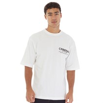 Criminal Damage Mens City T-Shirt Off White