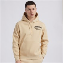 Criminal Damage Mens National Park Hoodie Stone