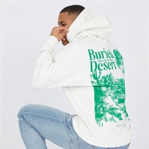 Criminal Damage Mens Desert Hoodie Ecru