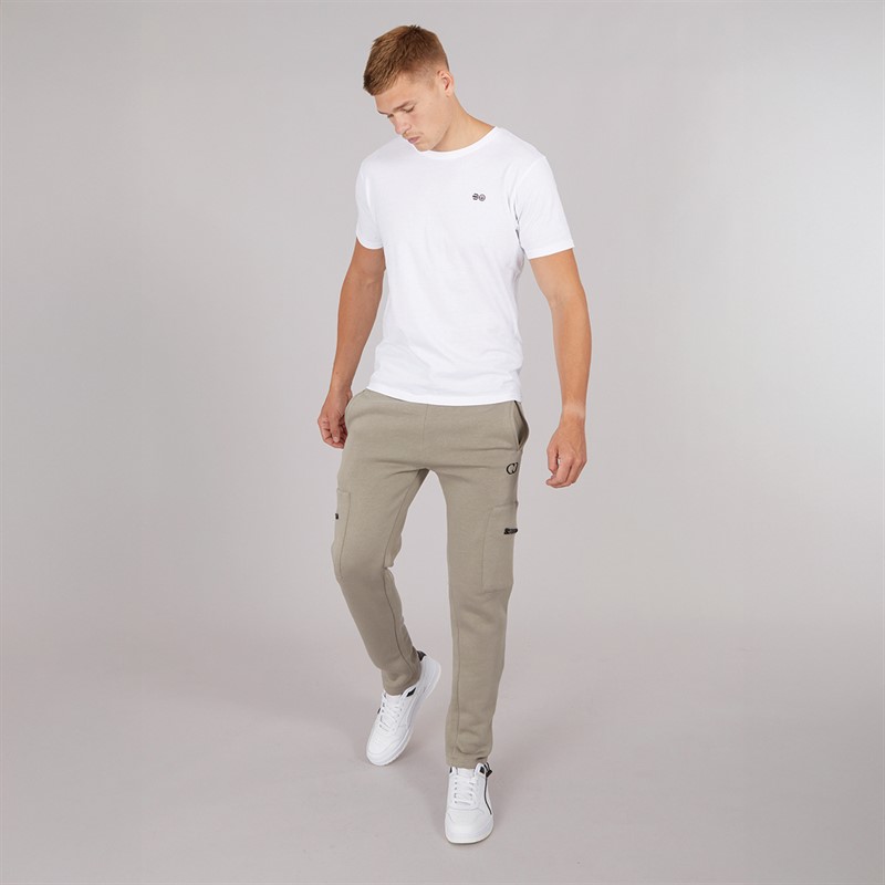 Criminal Damage Mens Dalston Joggers Stone