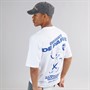 Criminal Damage Mens Croissant T-Shirt Off White