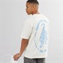Criminal Damage Mens Tiger Label T-Shirt Off White